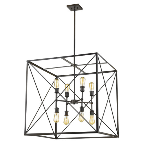 Brooklyn Eight Light Pendant in Oil-Rubbed Bronze (106|IN21127ORB)