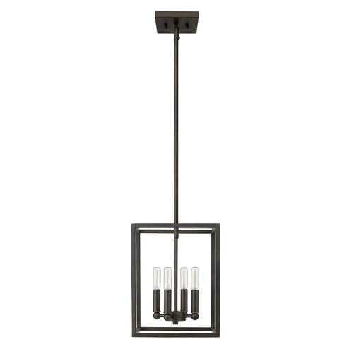 Cobar Four Light Pendant in Oil-Rubbed Bronze (106|IN21001ORB)