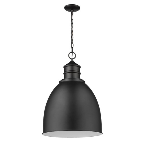 Colby One Light Pendant in Matte Black (106|IN11170BK)