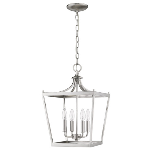 Kennedy Four Light Pendant in Satin Nickel (106|IN11133SN)