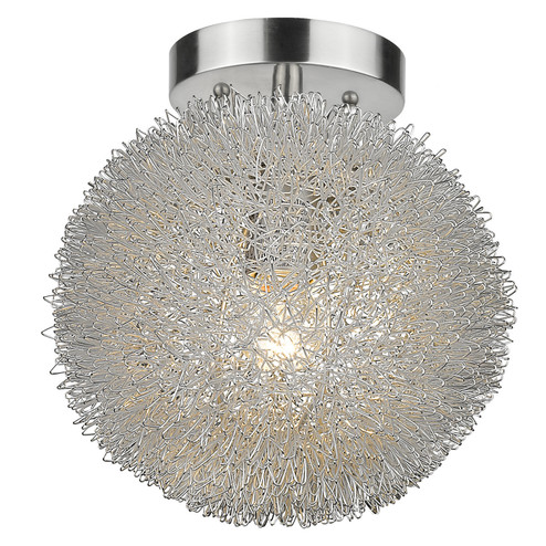 Celestial One Light Flushmount in Brushed Nickel (106|BW6021)
