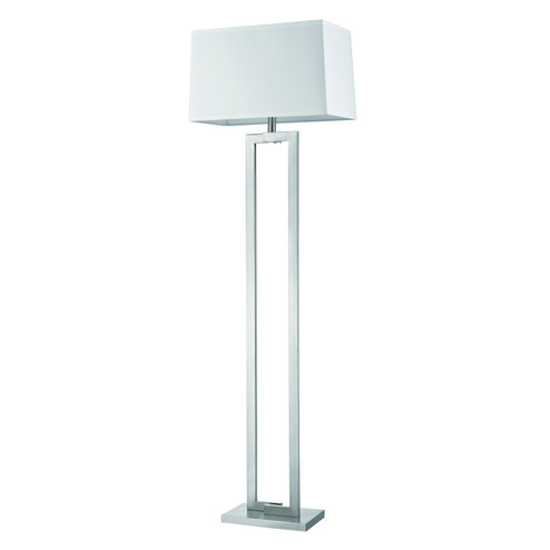 Riley One Light Floor Lamp in Brushed Nickel (106|BF7475)