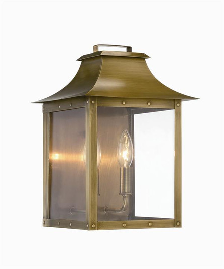 Manchester Two Light Wall Sconce in Aged Brass (106|8414AB)