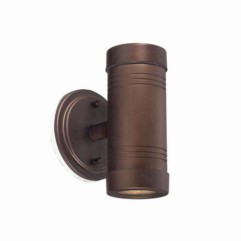 MR16 Cylinders Two Light Wall Sconce in Architectural Bronze (106|7692ABZ)