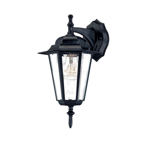 Camelot One Light Wall Sconce in Matte Black (106|6102BK)