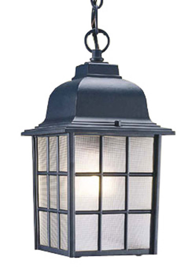 Nautica One Light Hanging Lantern in Matte Black (106|5306BK)