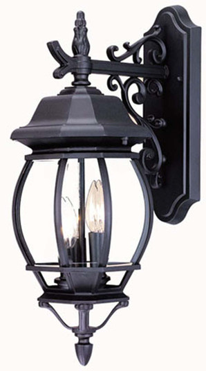 Chateau Three Light Wall Sconce in Matte Black (106|5152BK)
