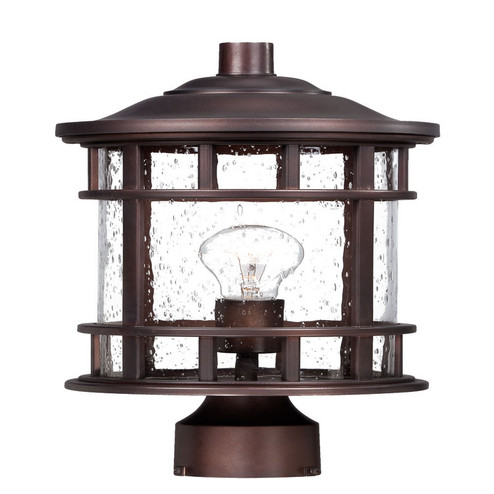 Vista II One Light Post Mount in Architectural Bronze (106|31947ABZ)