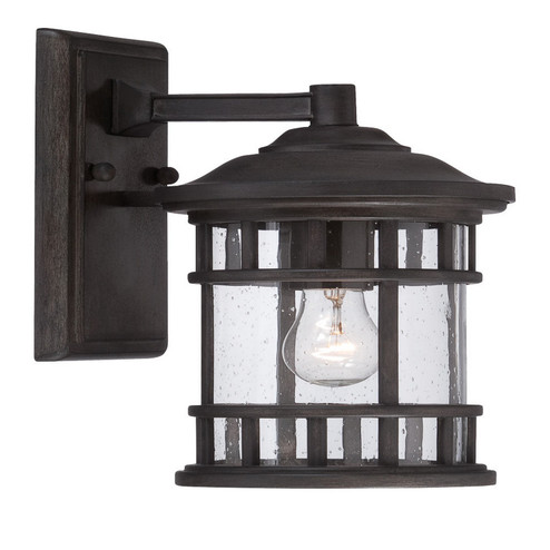 Vista II One Light Wall Sconce in Black Coral (106|31942BC)