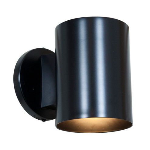 Poseidon One Light Wallwasher in Black (18|TL20363LEDDLPBL)