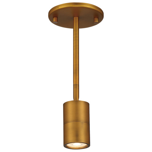 Cafe Dual Mount LED Wall Or Ceiling Spotlight in Antique Brushed Brass (18|72010LEDDLPABB)