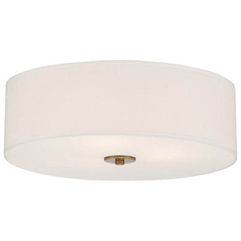 Mid Town LED Flush Mount in Antique Brushed Brass (18|64063LEDDLPABBWH)