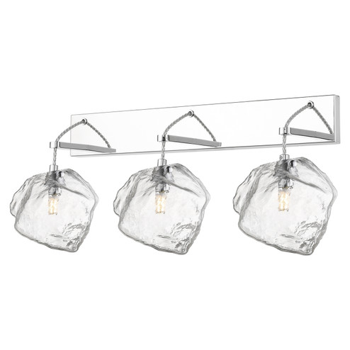Boulder LED Vanity in Mirrored Stainless Steel (18|63130LEDDLPMSSCLR)