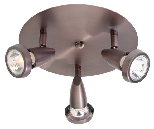 Mirage Three Light Cluster Spot in Bronze (18|52221BRZ)