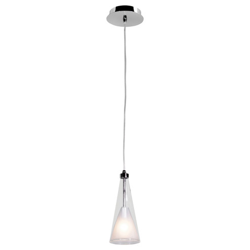 Icicle One Light Pendant in Chrome (18|50543CHCLOP)