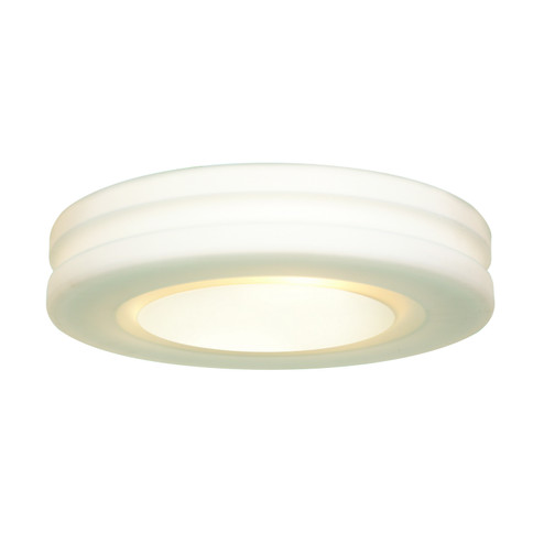 Altum Two Light Flush Mount in White (18|50187WHOPL)