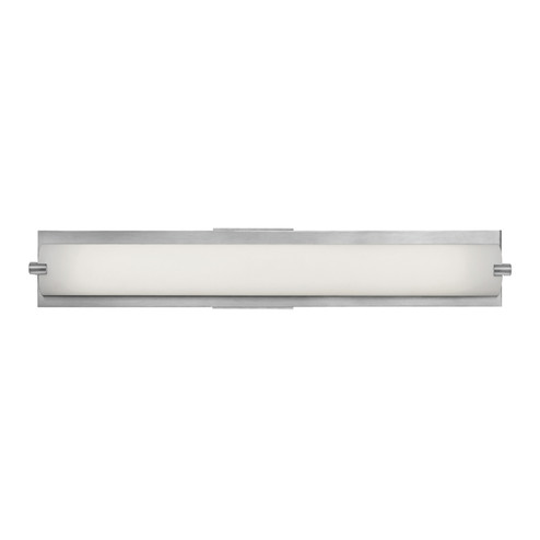 Geneva LED Vanity in Brushed Steel (18|31010LEDDBSOPL)