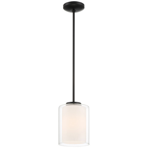 Seville One Light Pendant in Matte Black (18|28109MBLCLOP)