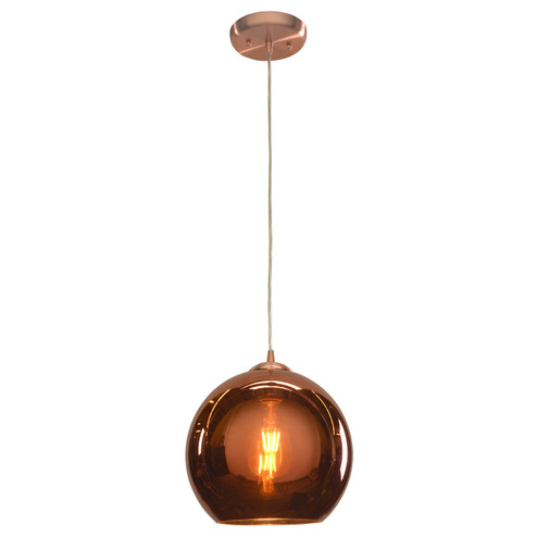 Glow LED Pendant in Brushed Copper (18|28101LEDDLPBCPCP)