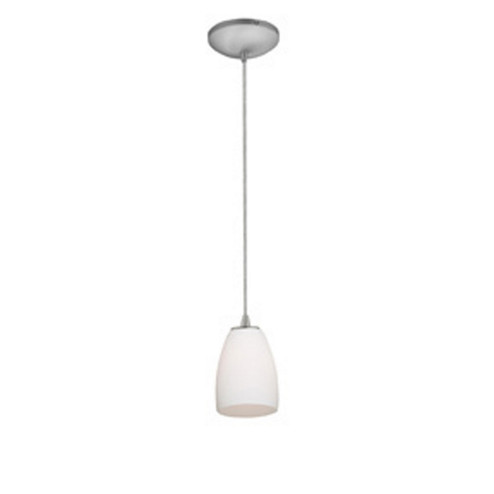 Sherry One Light Pendant in Brushed Steel (18|280691CBSOPL)