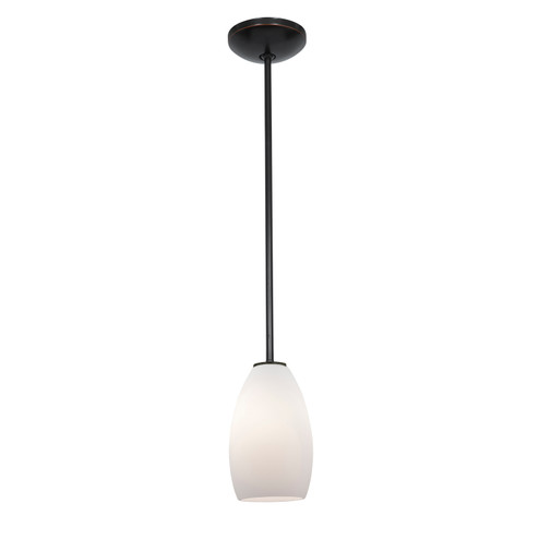 Champagne LED Pendant in Oil Rubbed Bronze (18|280123RORBOPL)