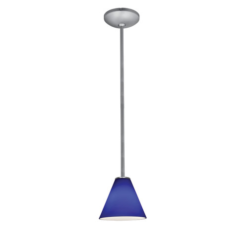 Martini LED Pendant in Brushed Steel (18|280043RBSCOB)