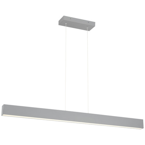 Form LED Linear Pendant in Gray (18|24900LEDDGRYACR)