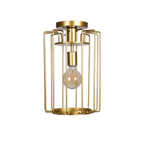 Wired LED Pendant in Gold (18|23891LEDDLPGLD)
