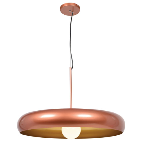 Bistro LED Pendant in Copper and Gold (18|23883LEDDLPCPGLD)