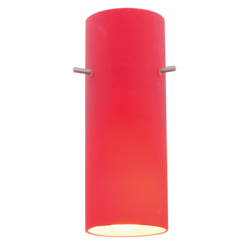 Cylinder Pendant Glass Shade in Red (18|23130RED)