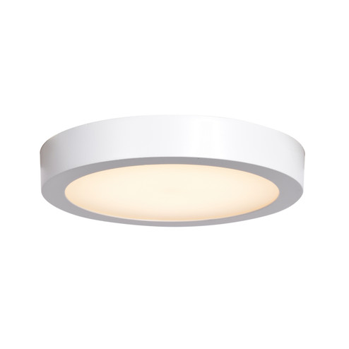 Strike 2.0 LED Flush Mount in White (18|20801LEDDWHACR)