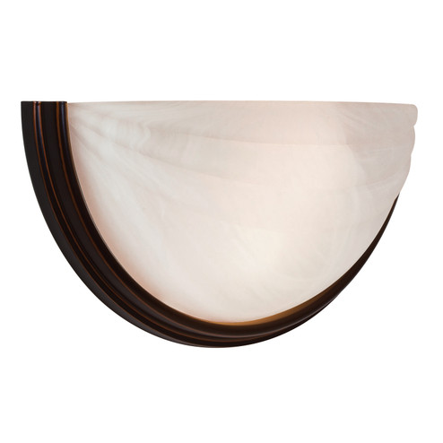 Crest Two Light Wall Sconce in Oil Rubbed Bronze (18|20635ORBALB)