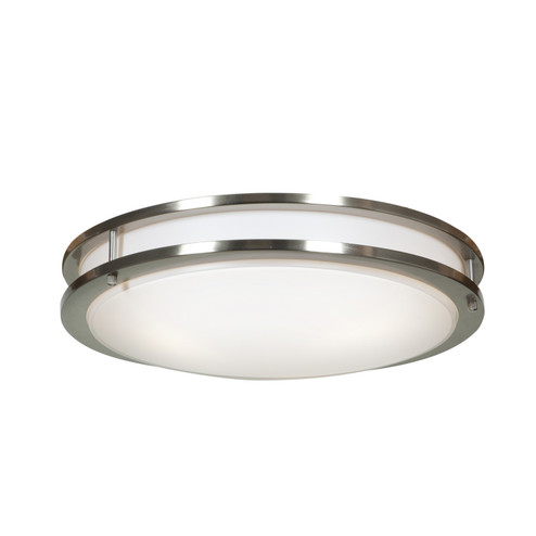 Solero LED Flush Mount in Brushed Steel (18|20466LEDDBSACR)