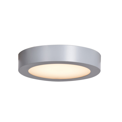 Ulko LED Flush Mount in Silver (18|20070LEDDSILVACR)