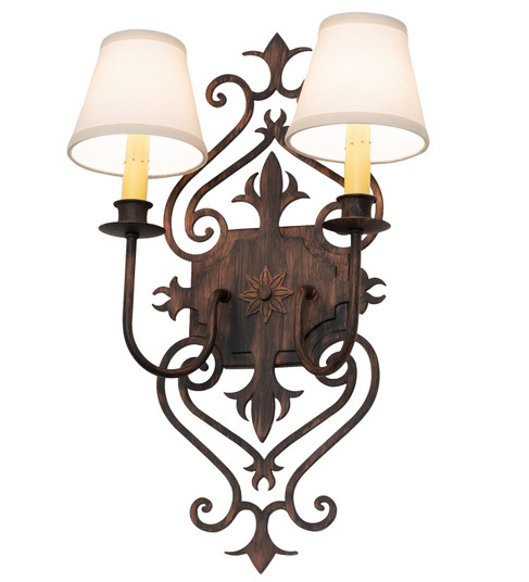 Louisa Two Light Wall Sconce in Cimarron Bronze (57|259504)
