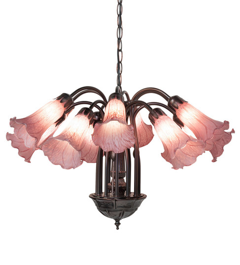 Lavender 12 Light Chandelier in Mahogany Bronze (57|16115)
