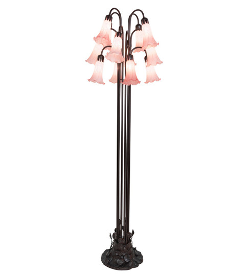 Pink 12 Light Floor Lamp in Mahogany Bronze (57|15870)