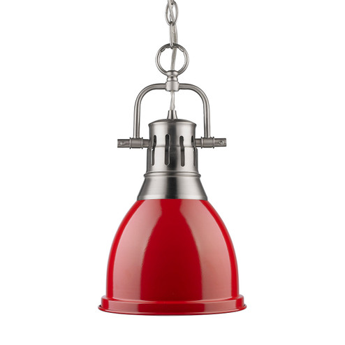 Duncan One Light Pendant in Pewter (62|3602SPWRD)