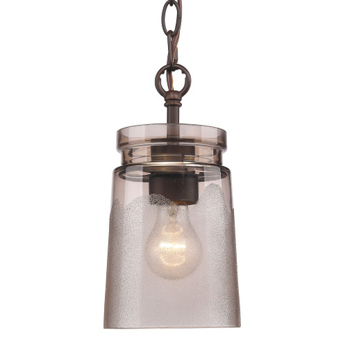 Travers One Light Mini Pendant in Rubbed Bronze (62|1405M1LRBZAG)
