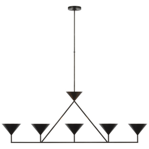 Orsay LED Linear Chandelier in Bronze (268|PCD5216BZ)