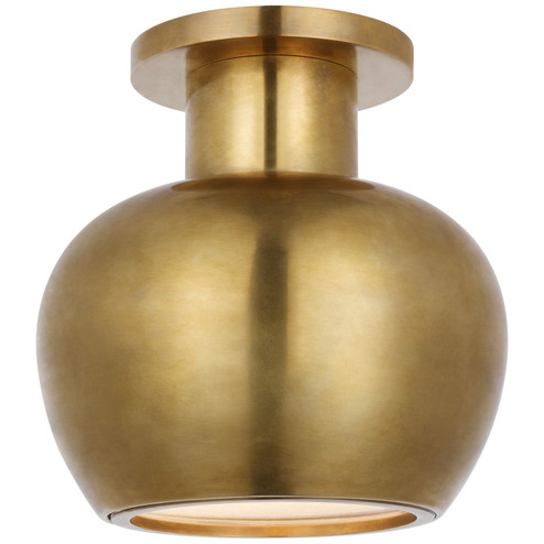 Comtesse LED Flush Mount in Hand-Rubbed Antique Brass (268|PCD4120HAB)
