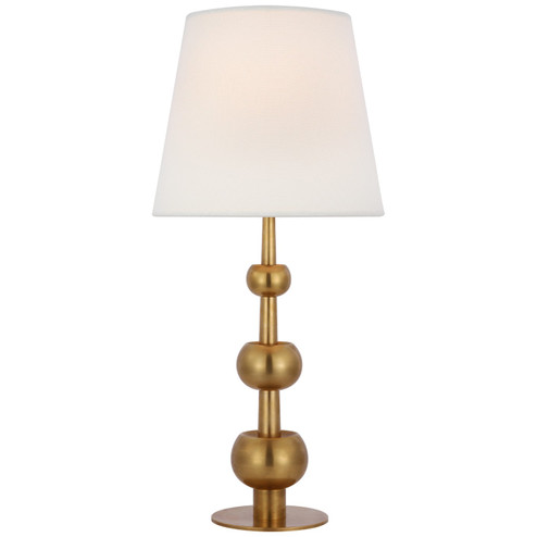Comtesse LED Table Lamp in Hand-Rubbed Antique Brass (268|PCD3105HABL)