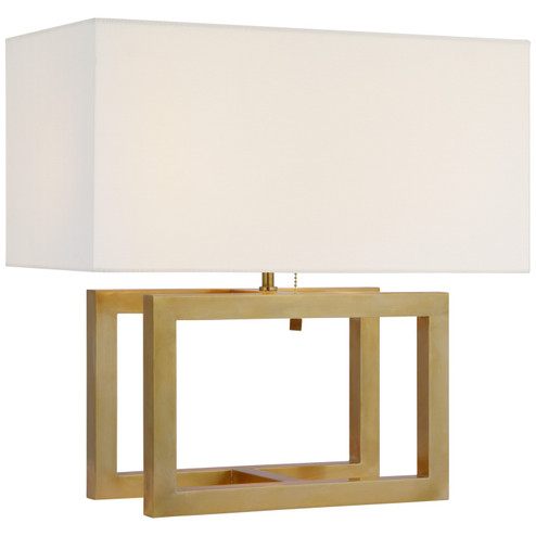 Galerie LED Table Lamp in Hand-Rubbed Antique Brass (268|PCD3012HABL)
