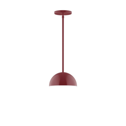 Arcade One Light Pendant in Barn Red (518|STG431G1555)