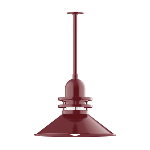 Atomic One Light Pendant in Barn Red (518|STB15255T30G07)