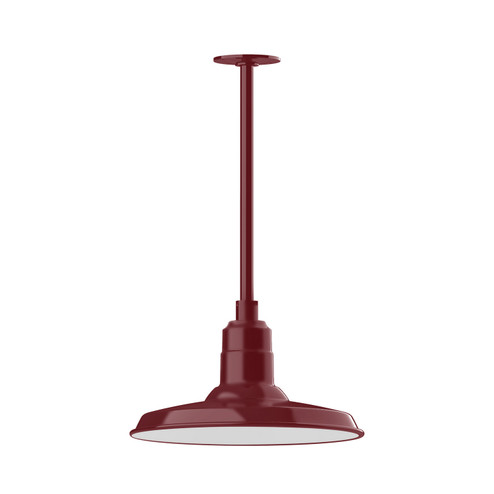 Warehouse One Light Pendant in Painted Galvanized (518|STA18349G06)