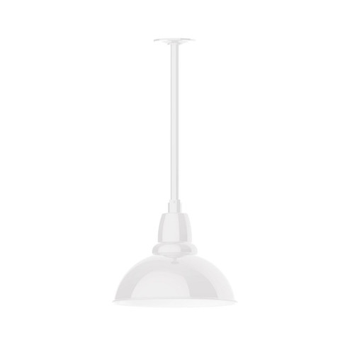 Cafe One Light Pendant in White (518|STA10644H36G06)