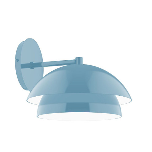Axis One Light Wall Sconce in Light Blue (518|SCKX445G1554)