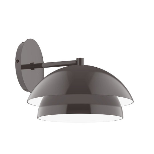 Nest One Light Wall Sconce in Architectural Bronze (518|SCKX445G1551)