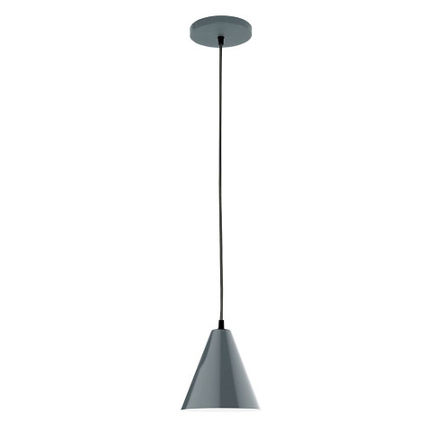 Jynx One Light Pendant in Slate Gray (518|PEB42040C16)